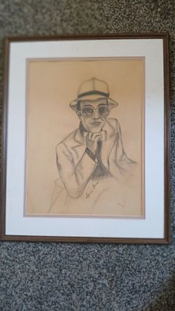 Sketch of Elton  John
