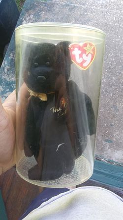 The end beanie baby