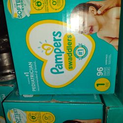 Pampers Swaddlers Size 1 96 Count
