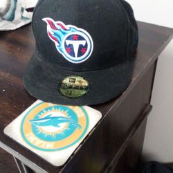 Tennessee Titans Fitted 5950 New Era Hat Size 7 1/2