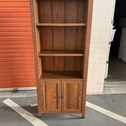 Bookshelf with doors