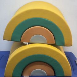 Playtopia Foam Rainbow Set Soft Play Equipment