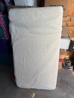 Twin Mattress White Quilted