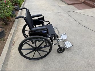 18  inches wide wheelchair in excellent condition easy to fold