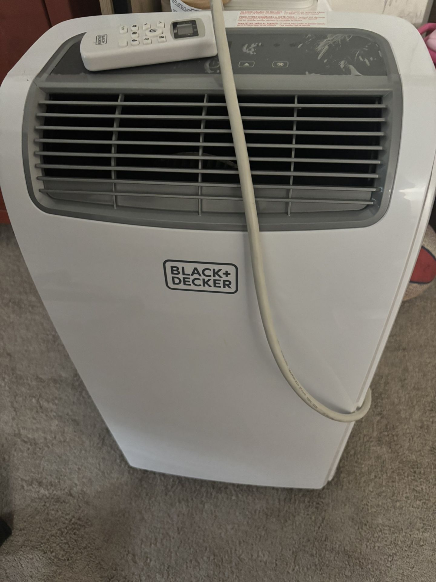 Black and decker portable AC