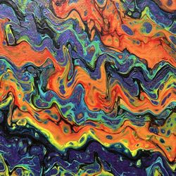 Acrylic Painting 17.25 x13.5