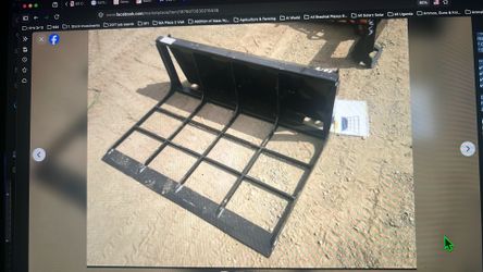Skid Steer Loader Leveler Attachment – Heavy Duty Grading Tool**. Grader       Also Available For Mini Skid Loader 
