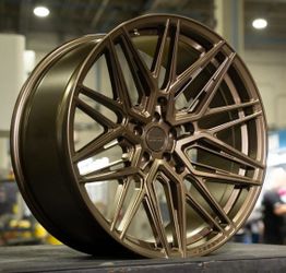 VOSSEN HF-7 SATIN BRONZE. SIZE 20X9 /20X10/ 22X9 / 22X10 /22X12 -24X10 5LUG. CHECK PRICE