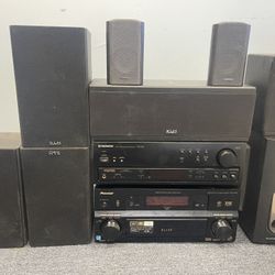 Pioneer Elite VSX-84TXSi Audio Video Receiver Mult-channels Tested No Remote.