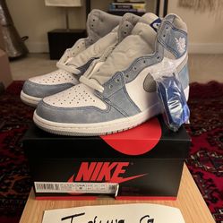 Jordan 1 High “Hyper Royal Smoke Grey”  Size 8