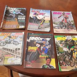 6 Old Bmx Magazine Lot 
