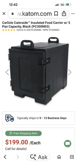 Catering hot boxes