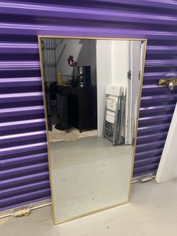 Mirror Gold Frame