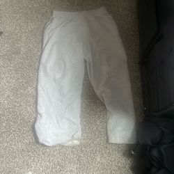 Grey Baggy Sweat Pants 