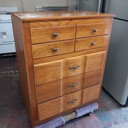 Vintage 5-drawer chest dresser 34.25-inch