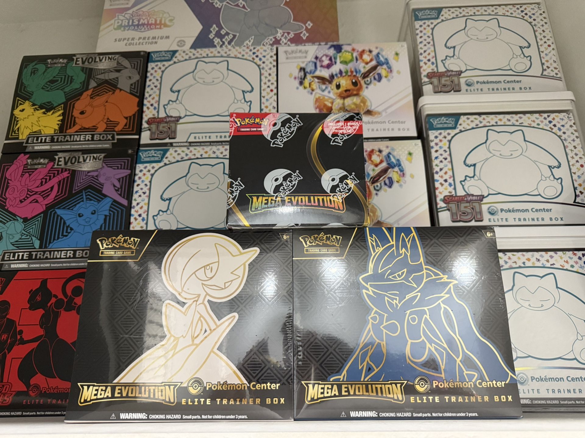 Mega Evolutions Booster Box And Pc Etbs