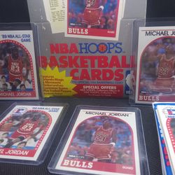 1989  HOOPS  🏀 (45+ Card Lot) 4x Jordans 🐐 🏆 