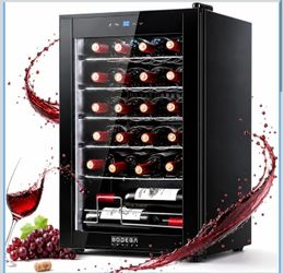 Wine Cooler 24 Bottle for Home and Kitchen, Mini fridge for Bedroom,Wine Fridge with 41-64.4°F Digital Temperature Control,Small Freestanding Wine Ref