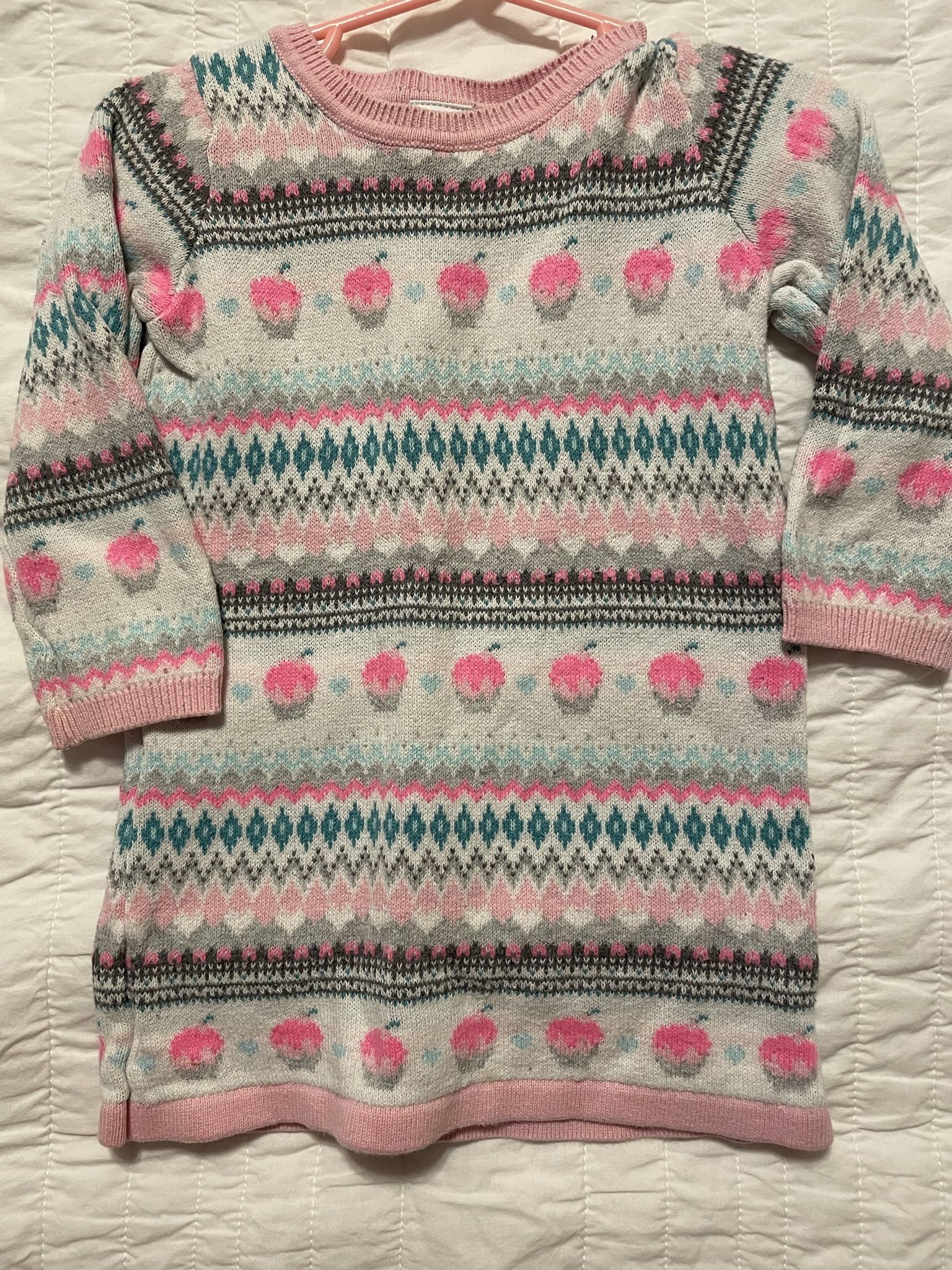 Gymboree Toddler Sweater Dress Size 18-24 Months 