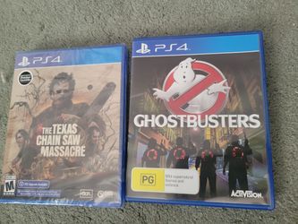 Ps4 Ghostbusters amd texas chainsaw game