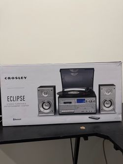 Crosley Eclipse Stereo Turntable 9 in 1 Entertainment Center