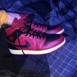 Jordan 1 Gym Red/black