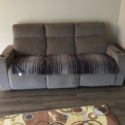 three-seater reclining sofa