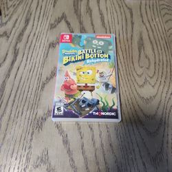 Nintendo Switch SpongeBob Battle For Bikini Bottom Rehydrated