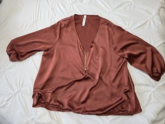 Haute Fox satin 2x Blause 