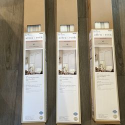 3 Faux Wood 2” blinds 35” x 48”