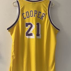 Lakers Nba Cooper Xl Jersey New