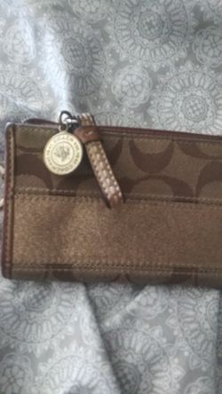 Coach wristlet