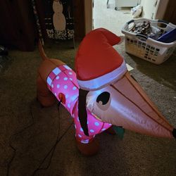 Inflatable Dachshund Decoration