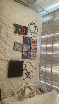 PS4 Console Bundle with Controllers and Games