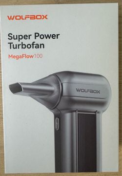 WOLFBOX Super Power Turbofan MegaFlow100 Air Duster (New)