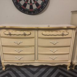 Vintage Dresser And Night Stand - Pick Up Only