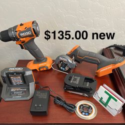 Ridgid Tools $135.00 New 18v Brushless 