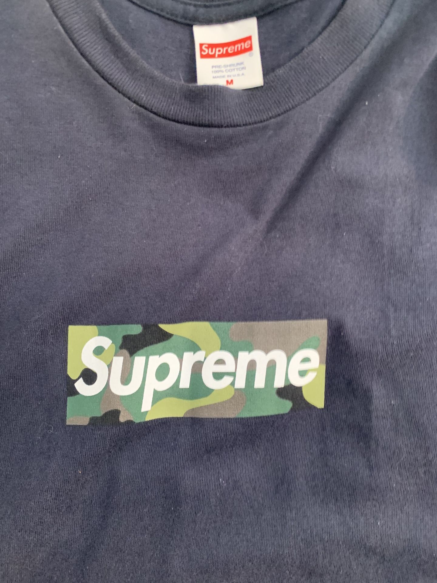 Supreme Camo Box Logo Tee