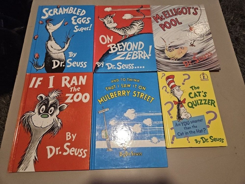 Dr Seuss All 6 Banned (Discontin&ued) Books