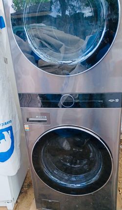27 inch stackable Washer Dryer set delivery available