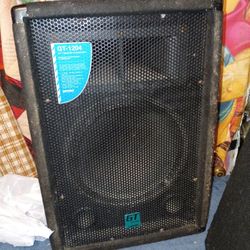 Set Of 2  12 Inch Trapezoid Loud Speakers