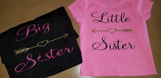 Big sister little sister shirt