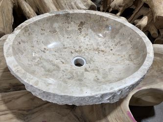Marble And Petrified Wood Sinks 
