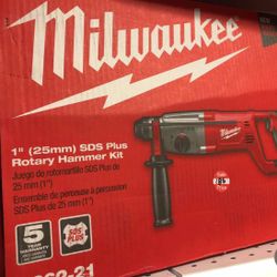 Milwaukee New 1" Rotary Hammer 