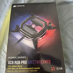 XC8 Hydrogen Pro CPU Water Block