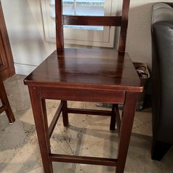 Solid Wood Counter Stools