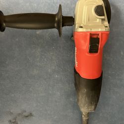Milwaukee 7 Amp Corded 4-1/2 in. Small Angle Grinder with Sliding Lock-On Switch