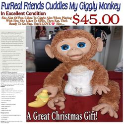 This Is Cuddles, My Giggly Monkey Pet
