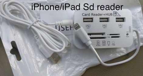 iPhone / iPad Sd card reader