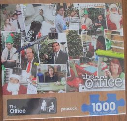 The Office 1000-piece Christmas Puzzle, NEW Unused, SEALED